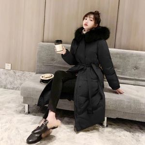 Vintage Black Fur Trim Trench Coat